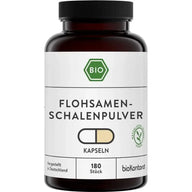 Bio Flohsamenschalen Kapseln - VITALOVE - Naturprodukte