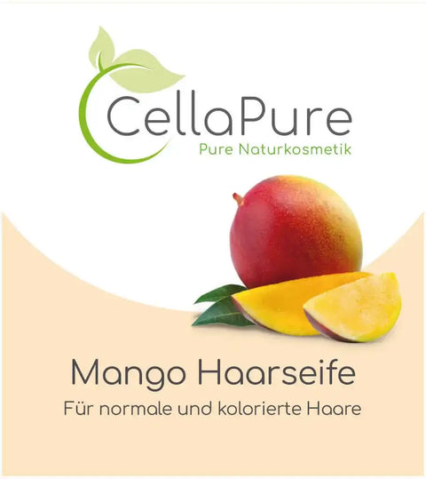 CellaPure Mango Haarseife - VITALOVE - Naturprodukte