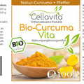 Bio-Curcuma - Pulver (mit schwarzem Pfeffer) - VITALOVE - Naturprodukte