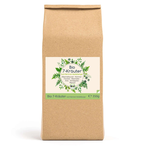 BIO 7-Kräuter Pulver (nach Bertram Heidelberger Originalrezeptur) - VITALOVE - Naturprodukte