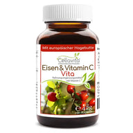 Eisen & Vitamin C Vita 90 Kapseln im Glas - VITALOVE - Naturprodukte