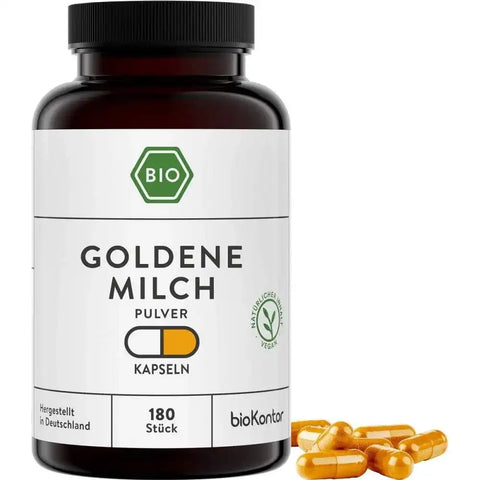 Bio Goldene Milch 180 Kapsel - VITALOVE - Naturprodukte