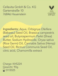 CellaPure Kamille Haarseife - VITALOVE - Naturprodukte