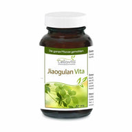 Jiaogulan Vita Pulver Glas von Cellavita, gemahlene Pflanze, naturbelassen, 90g