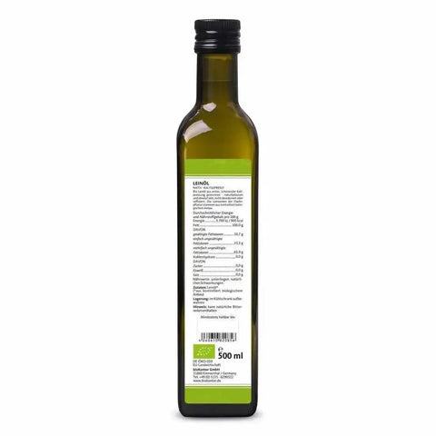 Bio Leinöl 500ml - VITALOVE - Naturprodukte