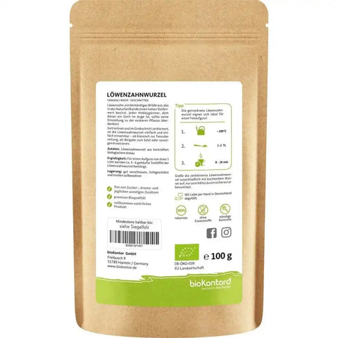 Bio Löwenzahnwurzel - VITALOVE - Naturprodukte