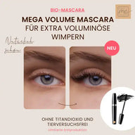 Mascara biologico "Mega Volume Mascara" per ciglia extra voluminose | Mascara | Cosmetici naturali