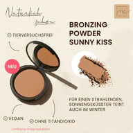 Bronzing Powder Sunny Kiss – Natürliches Bio-Tönungspuder für einen strahlenden, sonnengeküssten Teint