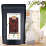 Kit colorazione vegetale professionale "rosso fiamma caldo"