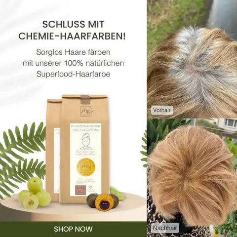 Professional Plant Hair Colour SET Warm Sahara Blond
