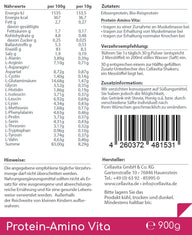 Protein-Amino Vita - 30 Portionen - 900g Vorratsbeutel - VITALOVE - Naturprodukte