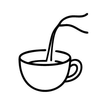 Heisses Wasser (max. 80 °C)