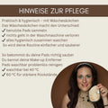 Pflegehinweise für waschbare Abschminkpads