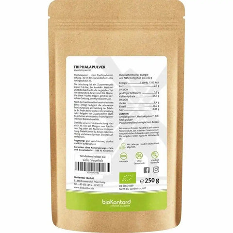 Bio Triphalapulver - VITALOVE - Naturprodukte