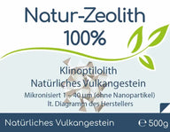 Natur-Zeolith (100%) - Klinoptilolith - 500g - VITALOVE - Naturprodukte