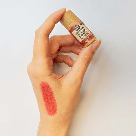 Zero Waste Lippenstift & Rouge - VITALOVE - Naturprodukte