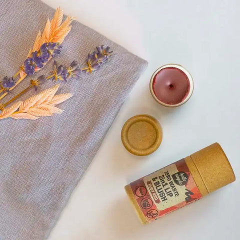 Zero Waste Lippenstift & Rouge - VITALOVE - Naturprodukte