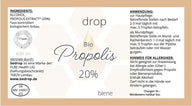 Propolis Extrakt Tinktur mit Pipette 20% - 30ml - VITALOVE - Naturprodukte