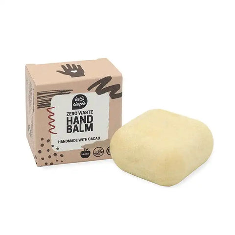 Feste Handcreme Kakao, Zero Waste Handbalm - VITALOVE - Naturprodukte