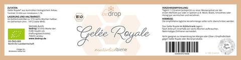 Bio Gelée Royale Frisch - 100g pur - VITALOVE - Naturprodukte