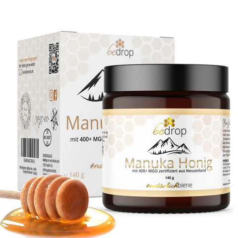 Manuka Honig 140g mit MGO 400+ - VITALOVE - Naturprodukte