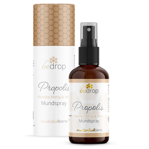 Propolis Halsspray / Mundspray mit Manuka Honig & Anis - 30ml - VITALOVE - Naturprodukte