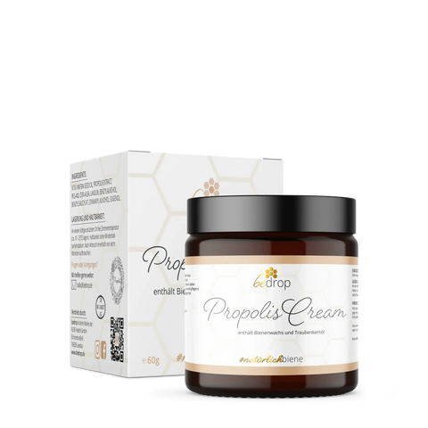 Propolis Cream - hochdosierte Propolis Creme mit Bienenwachs & Traubenkernöl - 60g - VITALOVE - Naturprodukte