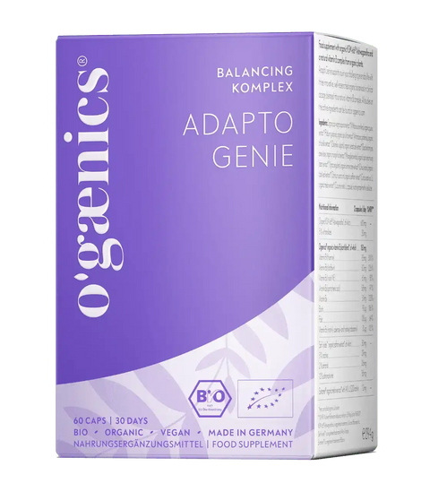Adapto Genie - Bio Balancing Komplex - 60 Kapseln - VITALOVE - Naturprodukte